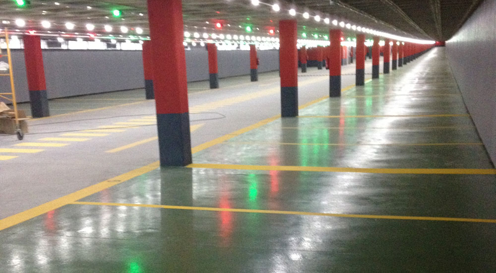 Rehabilitación de suelos en aparcamientos y garajes